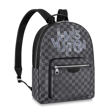 josh backpack louis vuitton|louis vuitton graphite canvas.